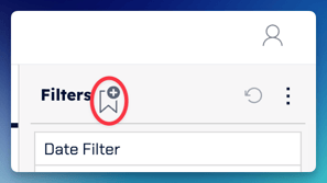 Dashboard Filters - Bookmark 1